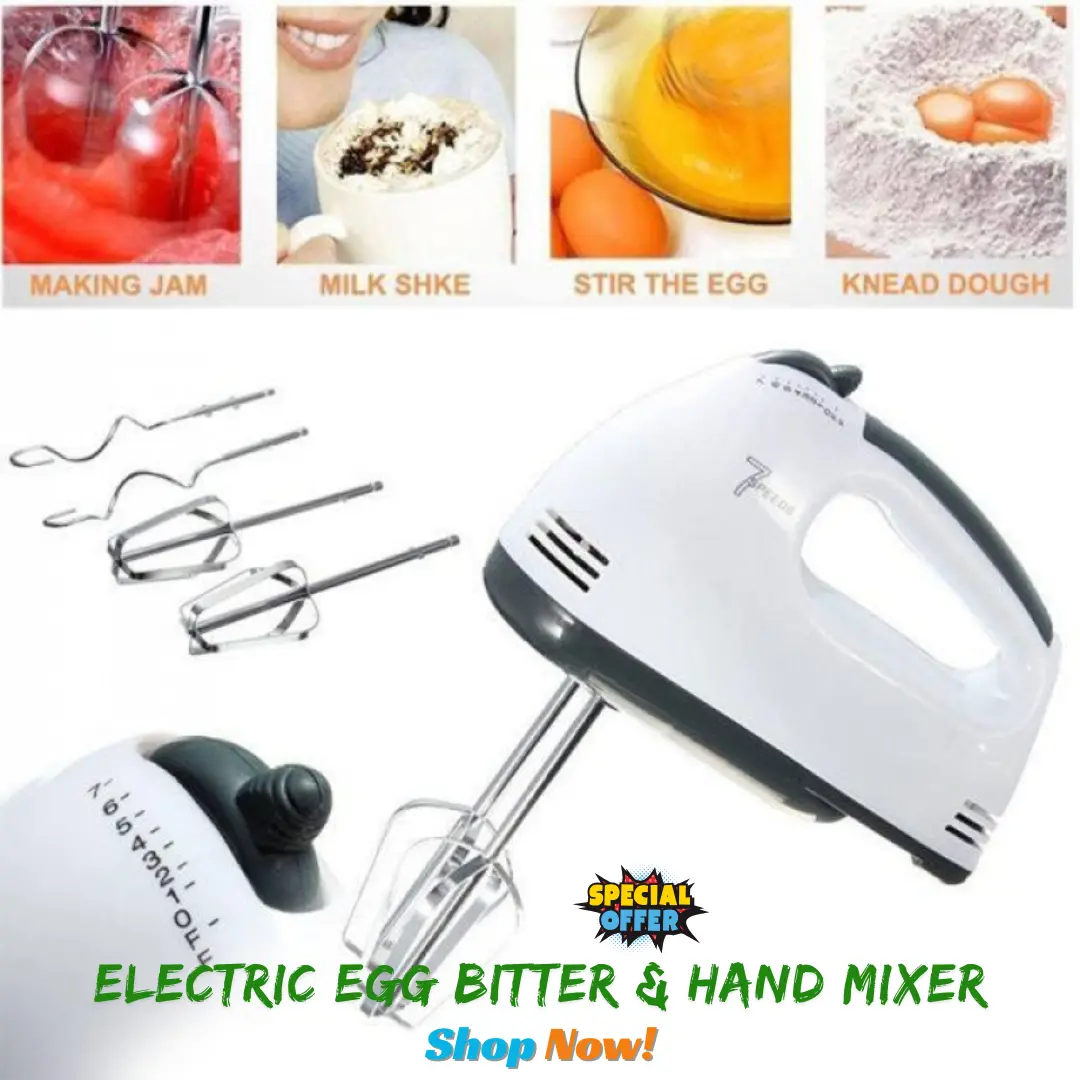 Electric Egg Bitter & Hand Mixer